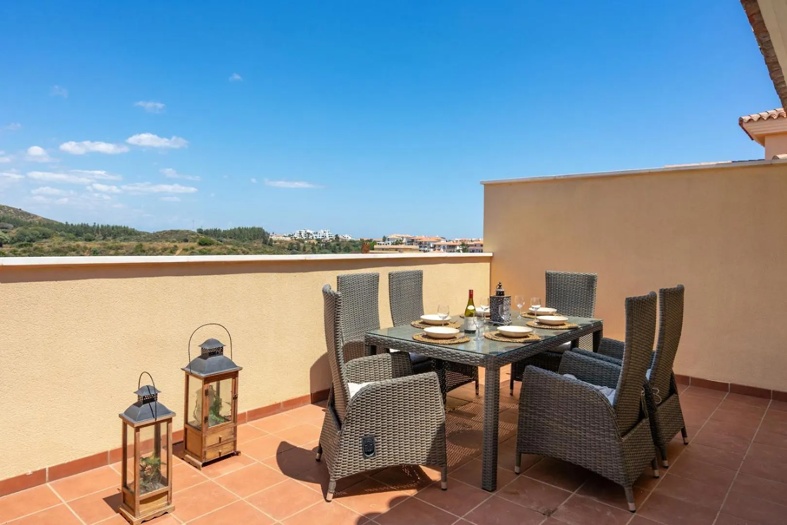 3 Bedroom, Top Floor With Fantastic Terraces, Sea View And Pools MIJAS COSTA 0*,  Spain